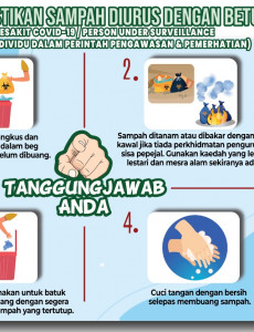 COVID-19 : Jom Pastikan Sampah Diurus Dengan Betul